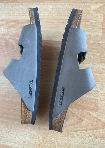 42 Beden kahverengi Renk Birkenstock Erkek Terlik