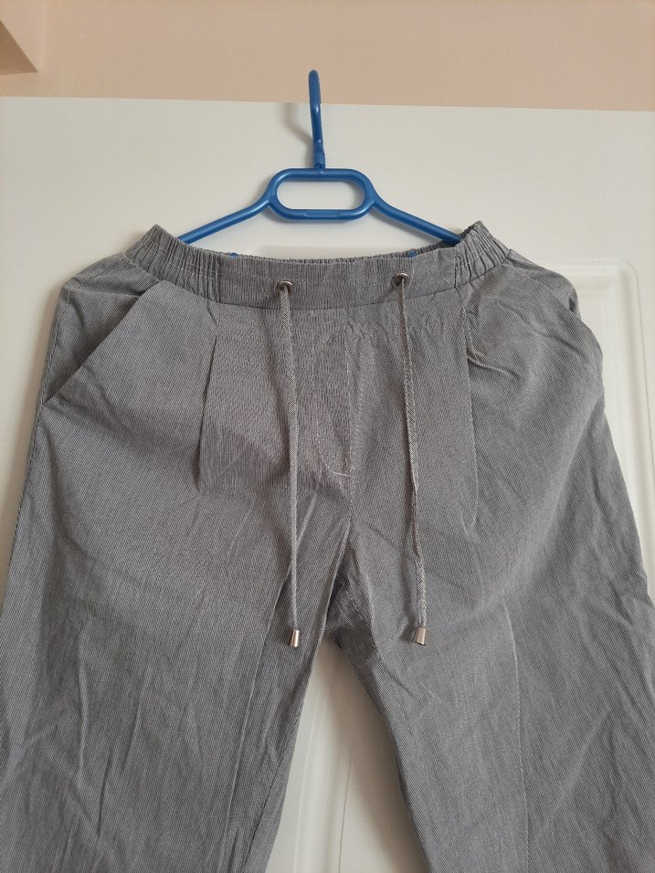 Gri Kadın Pantolon - Görsel 3