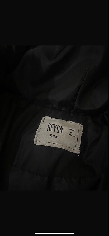 m Beden siyah Renk Oversize mont