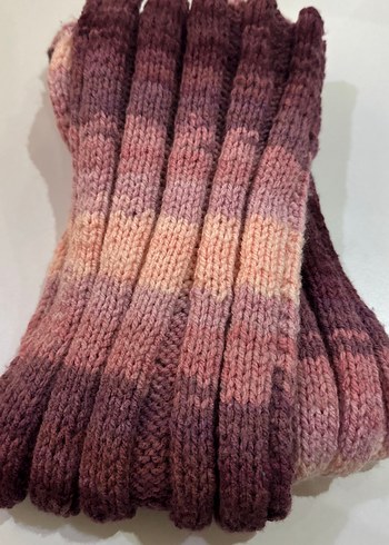 Çocuk Örgü Bere ve Atkı Seti - Görsel 4