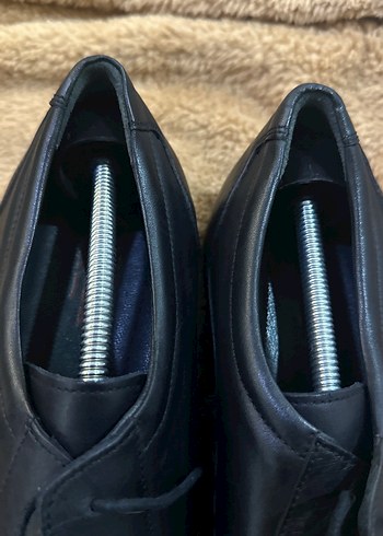 Siyah Klasik Erkek Suni Deri Ayakkabı - Görsel 6