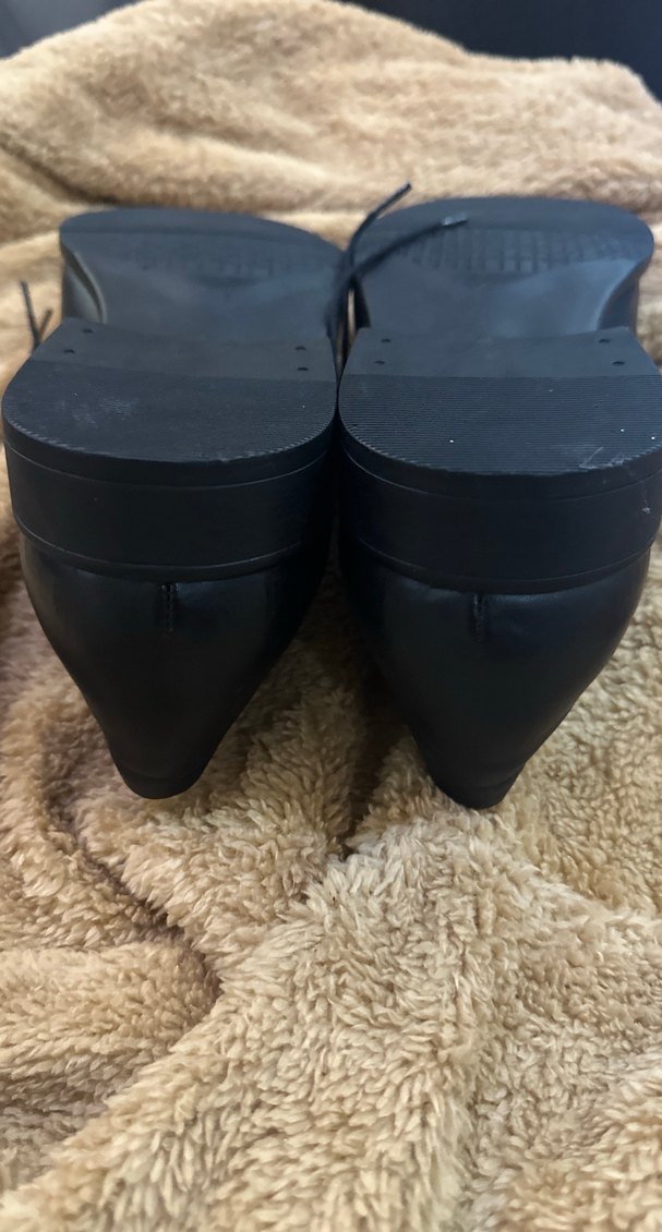 Siyah Klasik Erkek Suni Deri Ayakkabı - Görsel 5