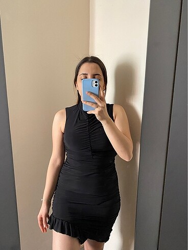 38 Beden Trendyolmilla siyah elbise