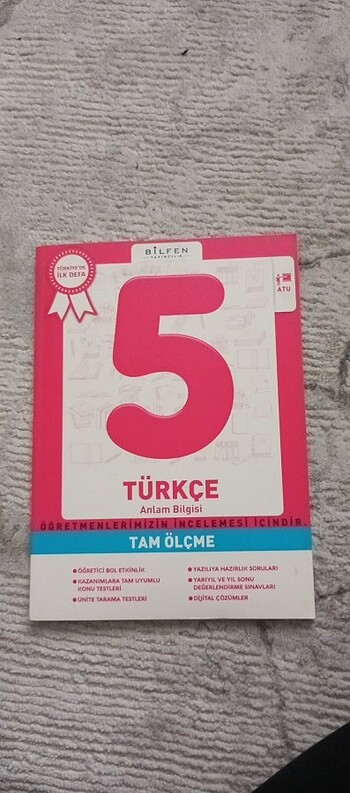 5 sınıf Bilfen Türkçe anlam bilgisi tam ölçme