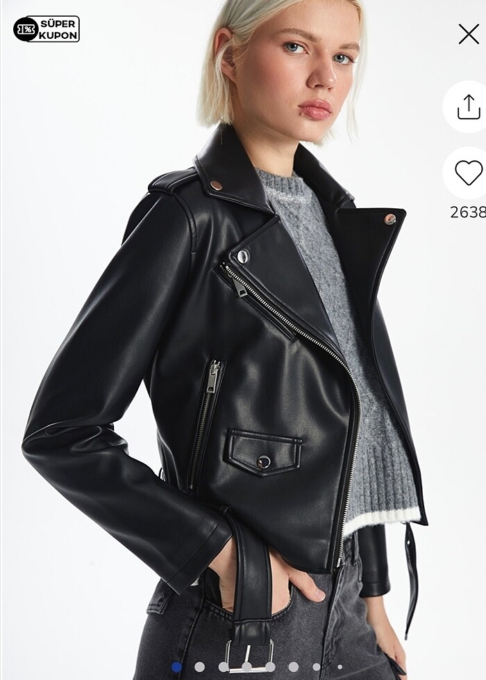 LCW XSIDE DERİ CEKER - Görsel 3