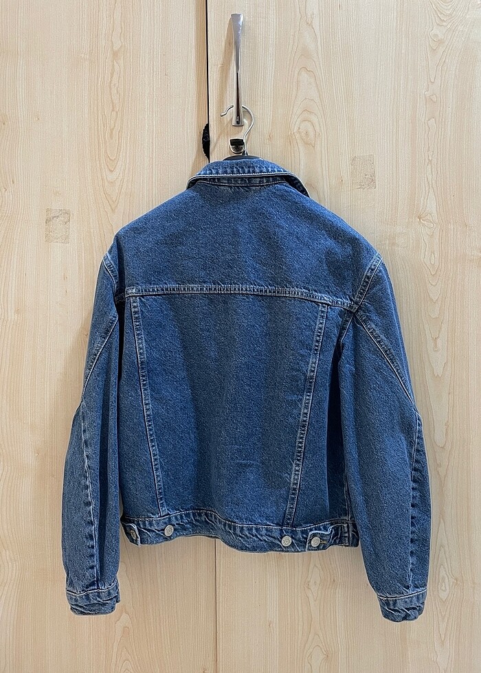 TRENDYOL MİLLA MAVİ KOT CEKET - Görsel 2