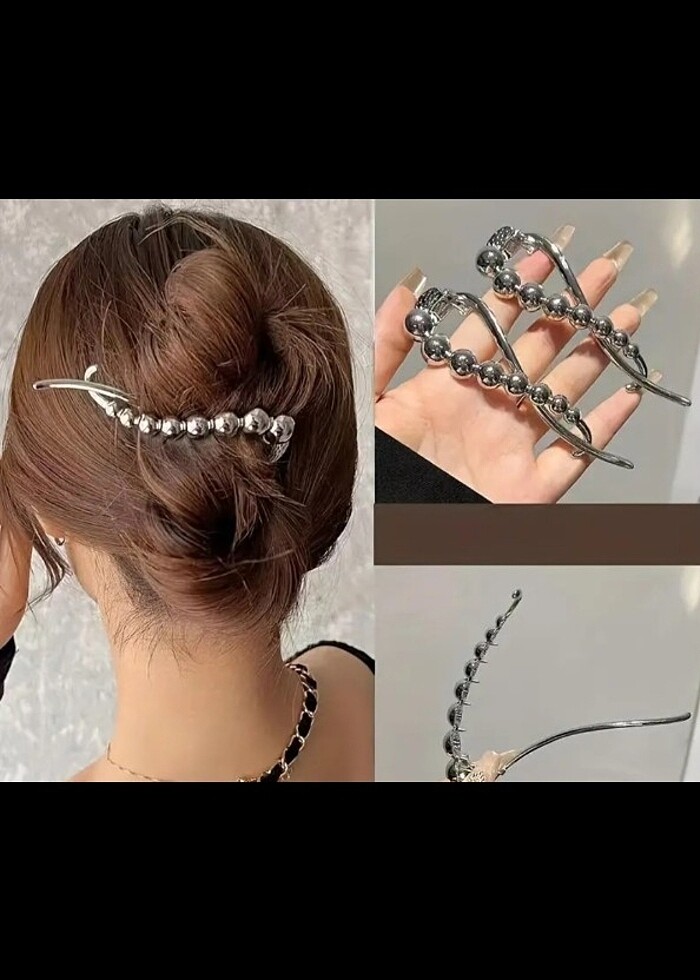 Saç tokası  - Görsel 2