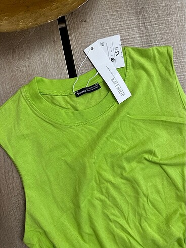 Bershka Bershka Yeşil Elbise