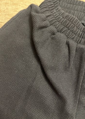 She is mono Siyah Kadın Salaş Pantolon - Görsel 4