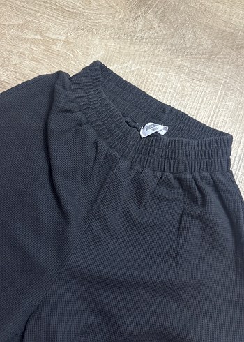 She is mono Siyah Kadın Salaş Pantolon - Görsel 2