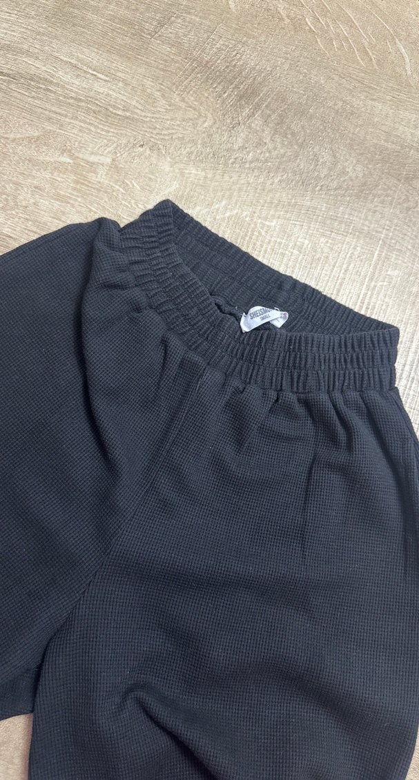 She is mono Siyah Kadın Salaş Pantolon - Görsel 2