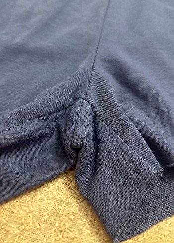 Lacivert Rahat Kesim Şort - Görsel 3