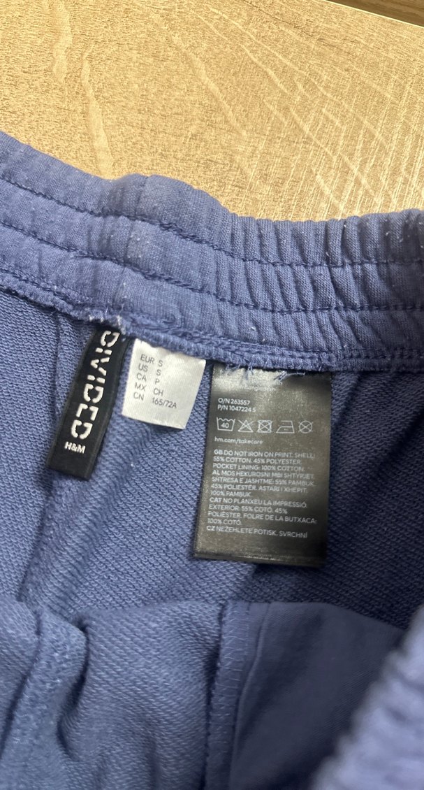 Lacivert Rahat Kesim Şort - Görsel 4