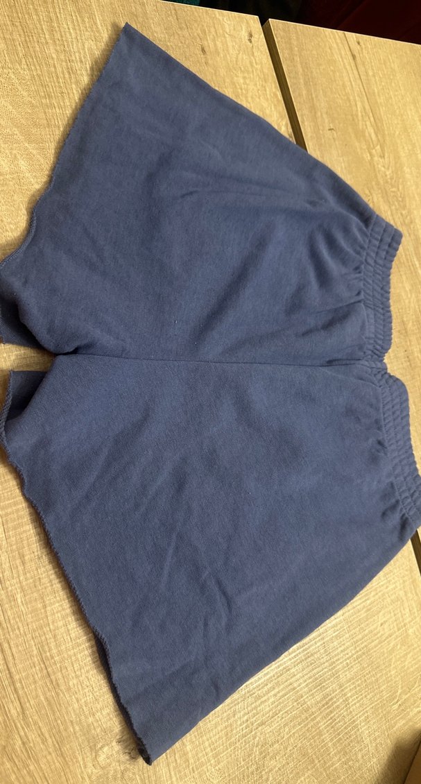 Lacivert Rahat Kesim Şort - Görsel 5