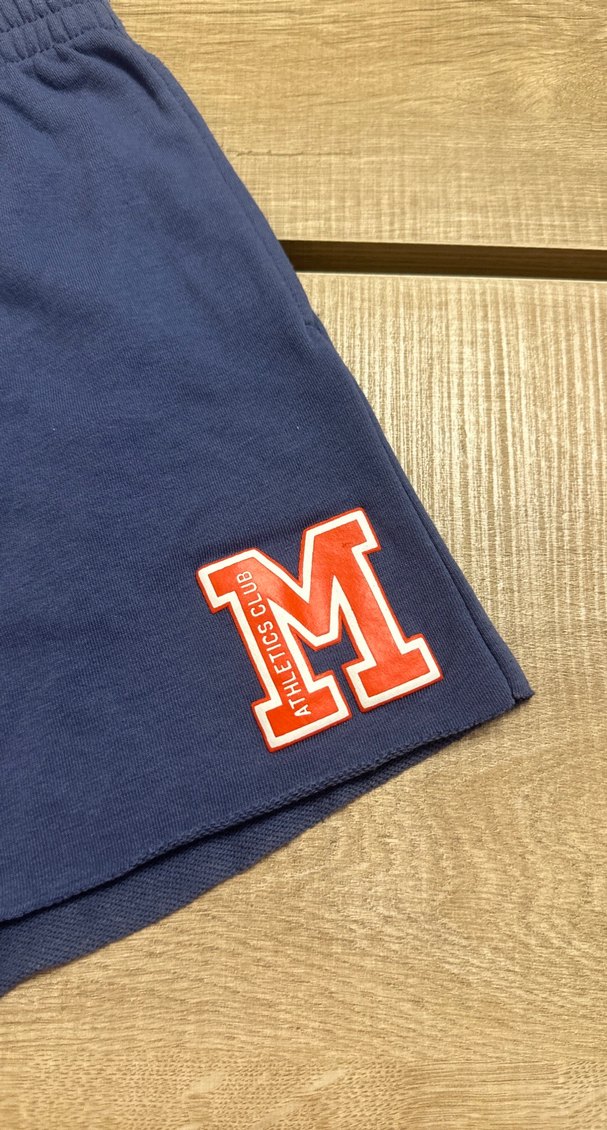 Lacivert Rahat Kesim Şort - Görsel 2