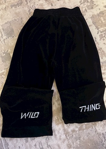 Siyah Loose Fit Mini Kadın Şort Velcro Detaylı - Görsel 3