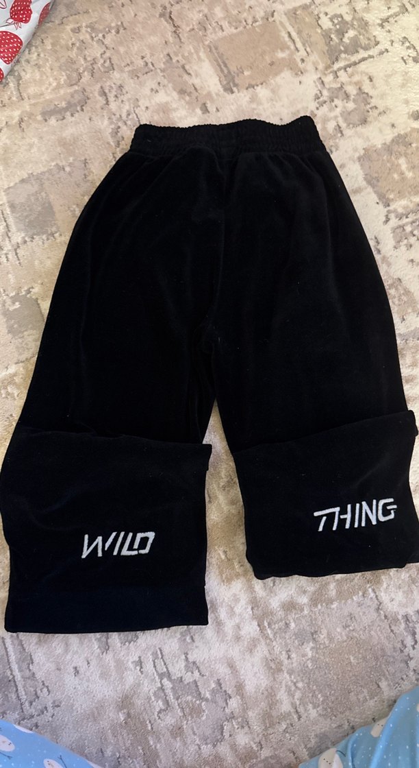 Siyah Loose Fit Mini Kadın Şort Velcro Detaylı - Görsel 3