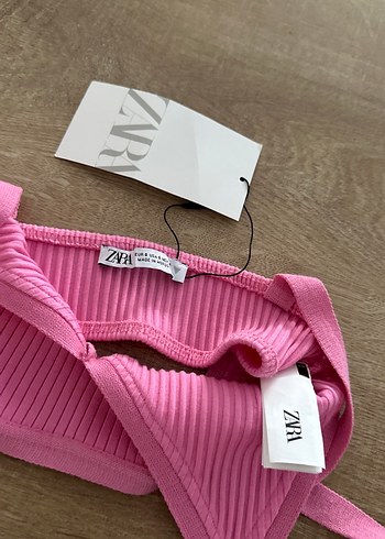 s Beden Pembe Mini Atlet Bralet