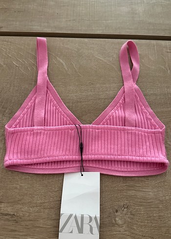 Zara Pembe Mini Atlet Bralet