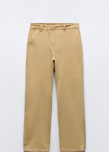 Zara M beden kruvaze chino jean 