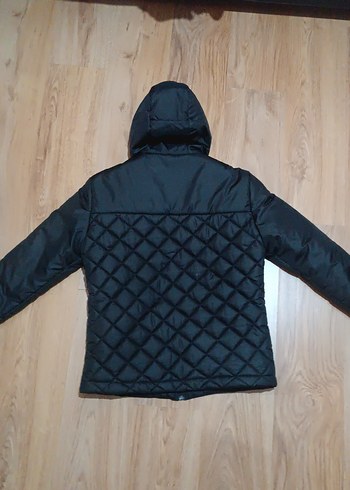 Moncler Siyah Erkek Kapüşonlu Ceket - Görsel 3