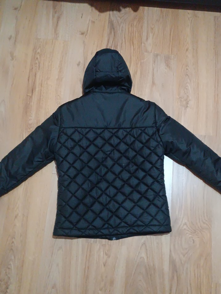 Moncler Siyah Erkek Kapüşonlu Ceket - Görsel 3