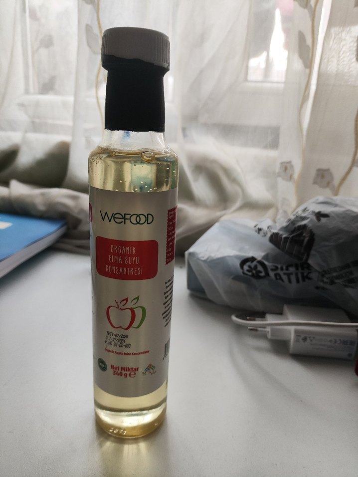 Wefood Organik Elma Suyu Konsantresi 340g - Görsel 2
