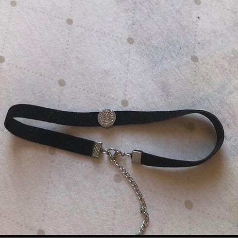 taşlı choker kolye