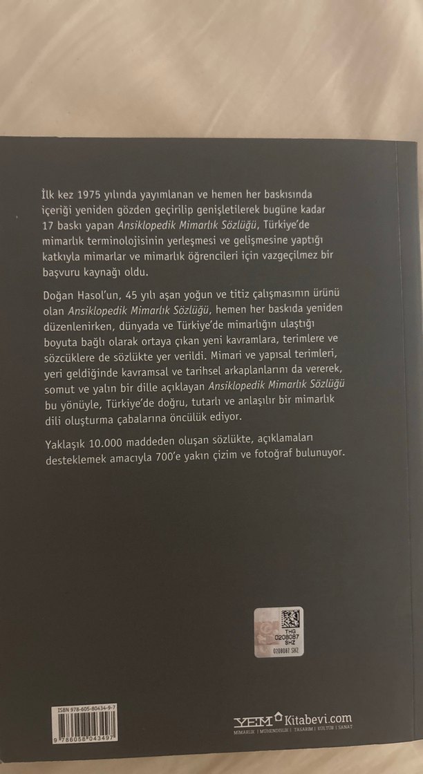 Ansiklopedik Mimarlık Sözlüğü - Doğan Hasol - Görsel 2