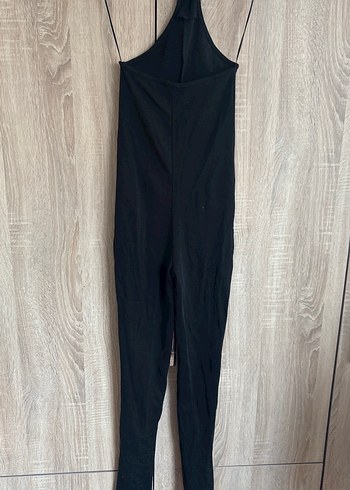 Zara Kadın Siyah Yakalı Uzun Tulum - Görsel 2