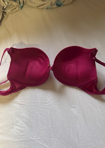 Pembe Bordo Destekli 80b Sütyen - Görsel 2