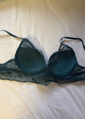 Yeşil Bohem Dantelli Penti 80b Sütyen - Görsel 2