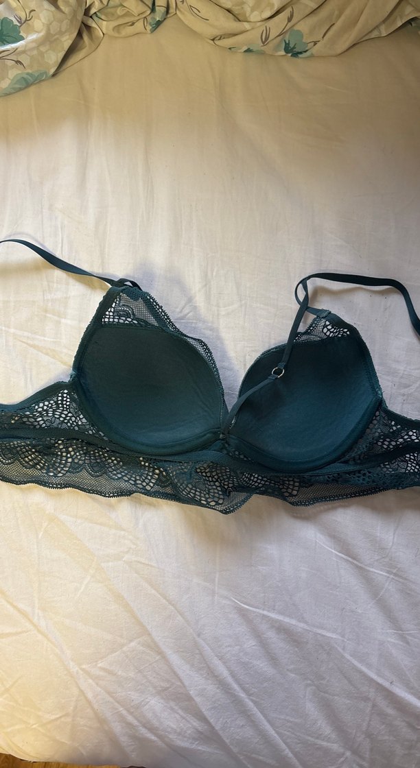 Yeşil Bohem Dantelli Penti 80b Sütyen - Görsel 2