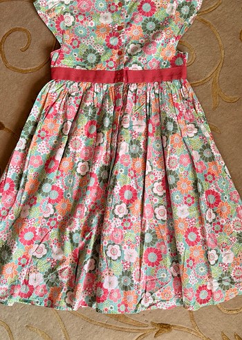 MOTHERCARE Çiçek Desenli Renkli Kız Elbisesi - Görsel 6