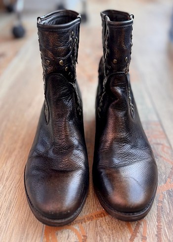 Hotiç Yaya kadın deri bot - Görsel 5