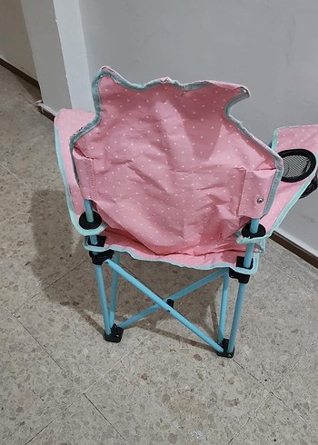 Pembe Unicorn Desenli Çocuk Sandalyesi - Görsel 2