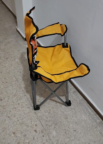 Renkli Kaplan Desenli Çocuk Sandalyesi - Görsel 6