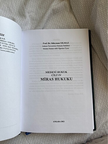  Beden Miras hukuku