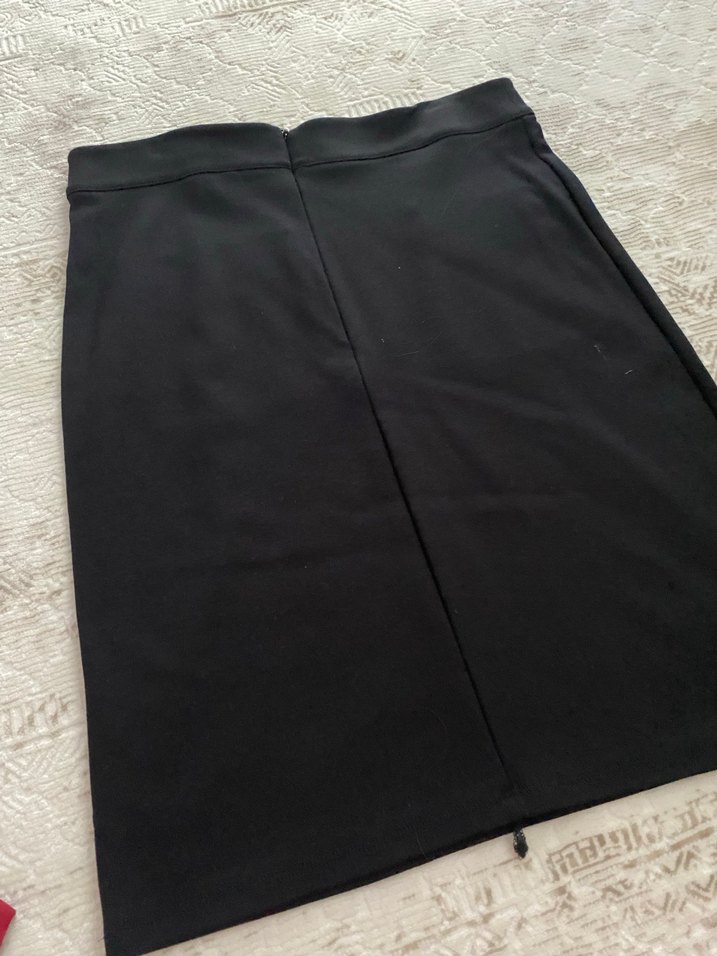 Siyah Kadın etek - Görsel 4