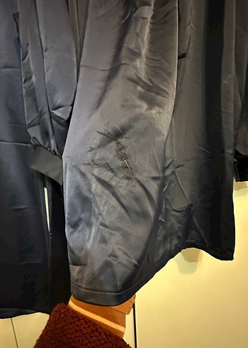 Lacivert Kadın Uzun ve Salaş Takımı - Görsel 4