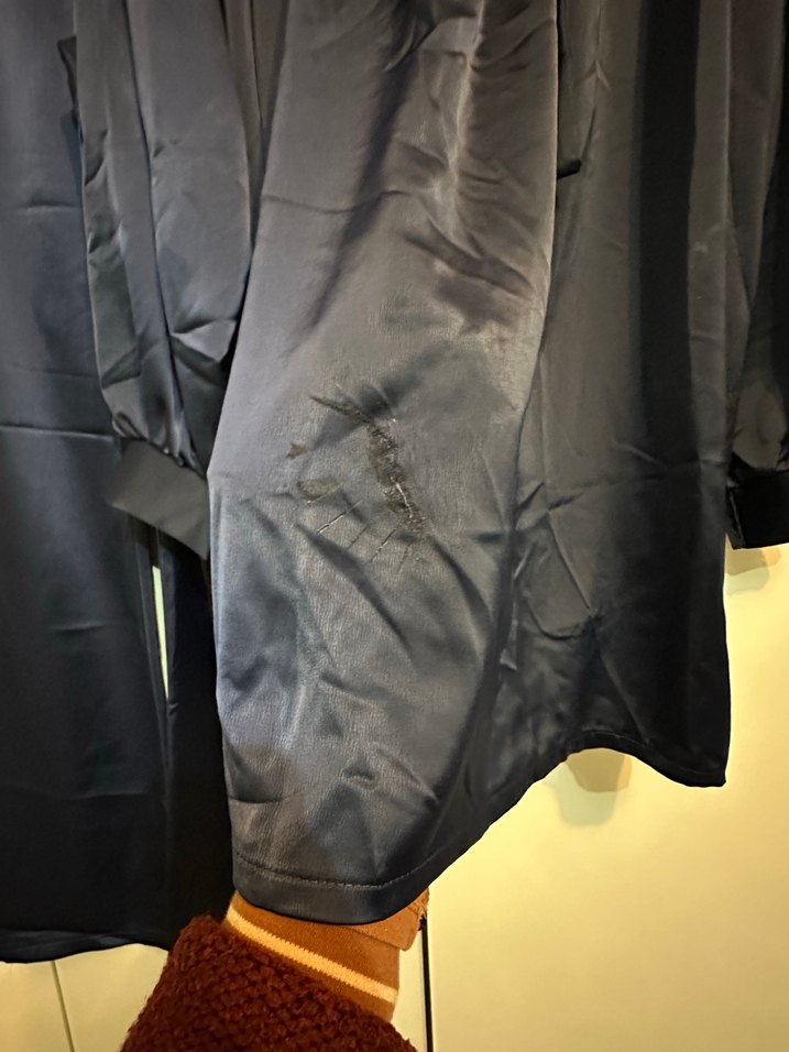 Lacivert Kadın Uzun ve Salaş Takımı - Görsel 4