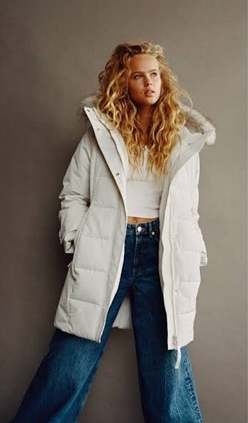Zara Long Winter Parka