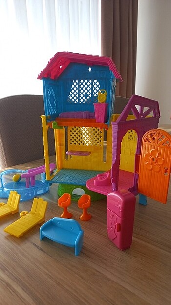  Beden Renk Polly pocket oyun evi