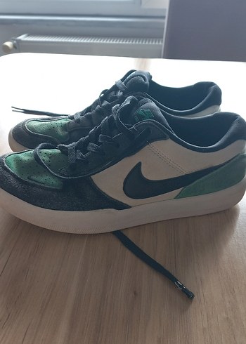 Yeşil Gri Bağcıklı Ayakkabı - Görsel 2