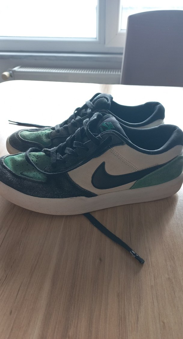 Yeşil Gri Bağcıklı  Ayakkabı - Görsel 2