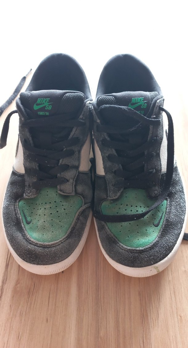 Yeşil Gri Bağcıklı  Ayakkabı - Görsel 3