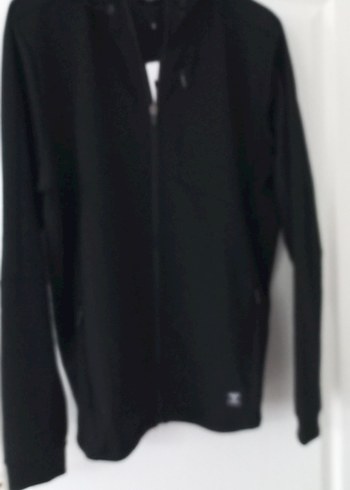 Siyah Fermuarlı Spor üst - Görsel 3