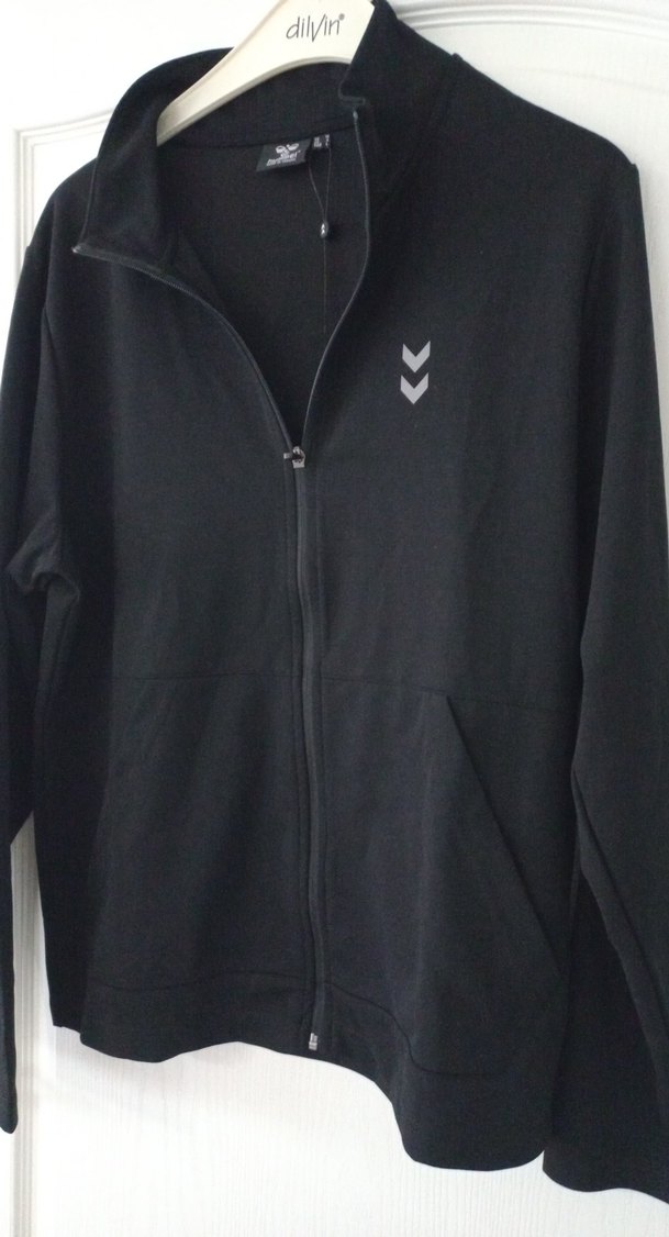 Siyah Fermuarlı Yüksek Yakalı  Ceket - Görsel 2