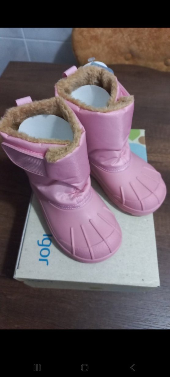 Kız Çocuk Pembe Pastel  Bot - Görsel 3