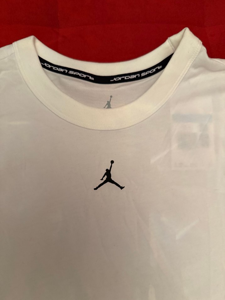 Erkek Beyaz Pamuklu Basic Tişört - Görsel 2